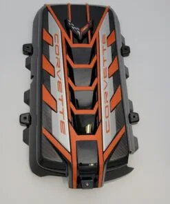 C8 Corvette Sebring Orange Premium Engine Cover